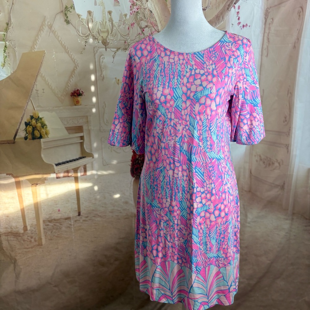 NEW Lilly Pulitzer Britton high Altitude Engineered Dress - Picture 2 of 12